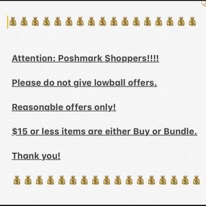 REASONABLE OFFERS ONLY!